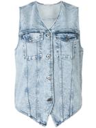 Stella Mccartney Denim Waistcoat - Blue