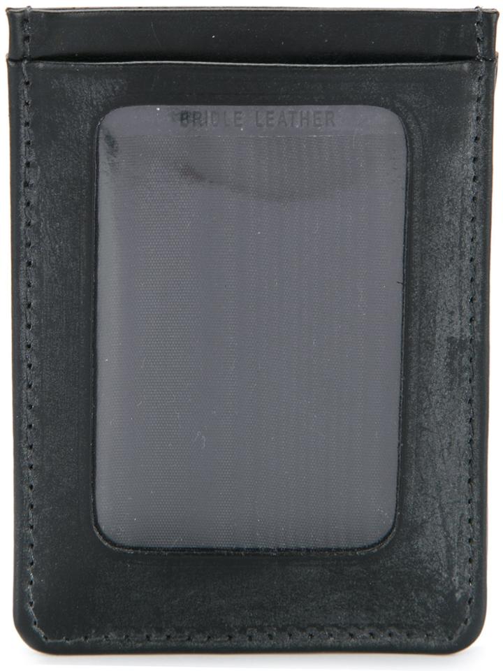 Whitehouse Cox Clear Window Cardholder - Black