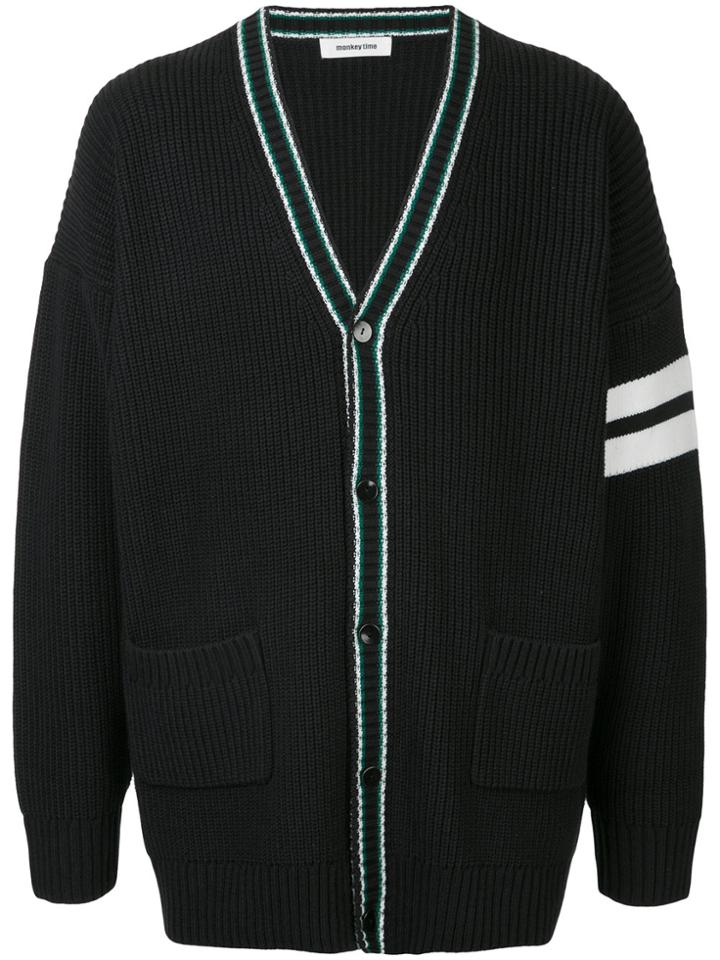 Monkey Time Classic Cardigan - Black
