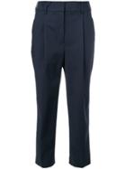 3.1 Phillip Lim Cropped Tailored Trousers - Blue