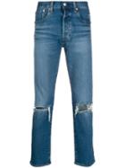 Levi's Distressed Denim Jeans - Blue
