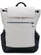 Emporio Armani Drawstring Detail Backpack - Black