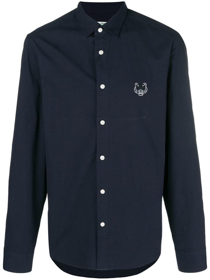 Kenzo Tiger Urban Slim Fit Shirt - Blue