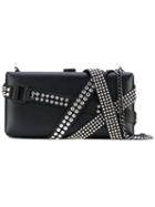 Dsquared2 - Studded Belleville Clutch Bag - Women - Calf Leather/leather/metal - One Size, Black, Calf Leather/leather/metal