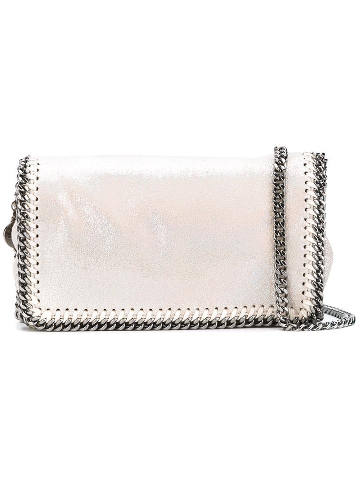 Stella Mccartney - 'falabella' Shoulder Bag - Women - Artificial Leather/metal - One Size, Women's, Nude/neutrals, Artificial Leather/metal