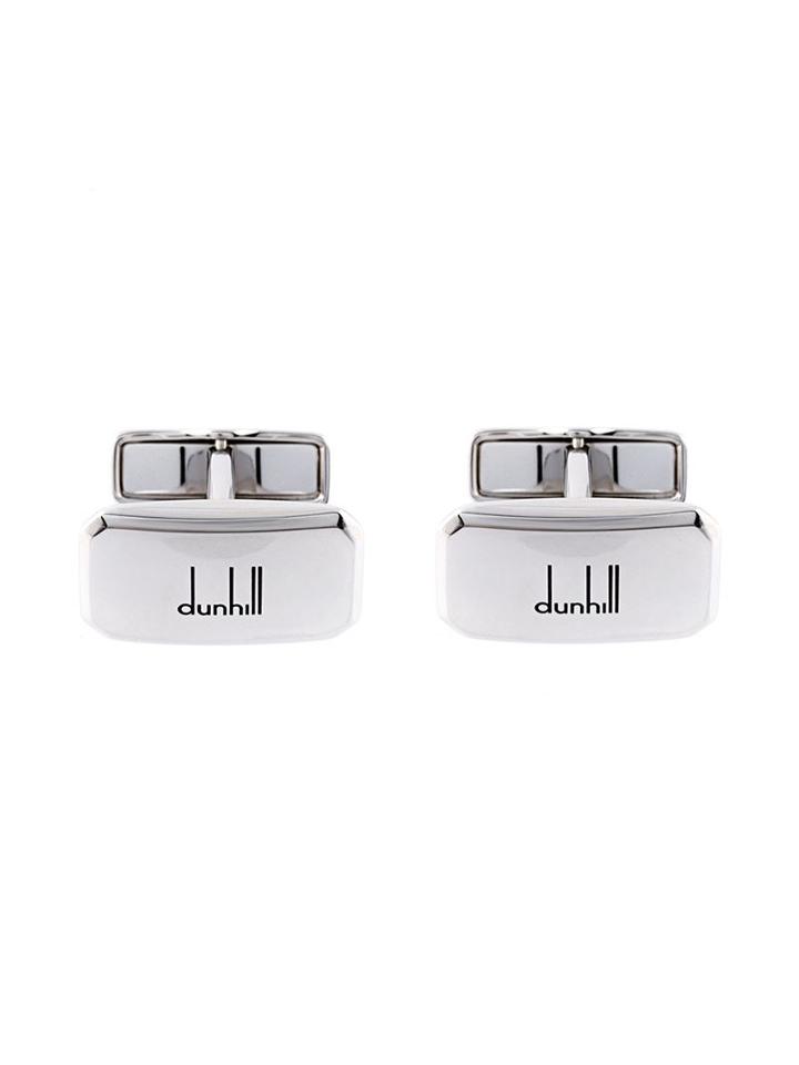 Dunhill Knurl Wheel Cufflinks, Men's, Metallic, Steel