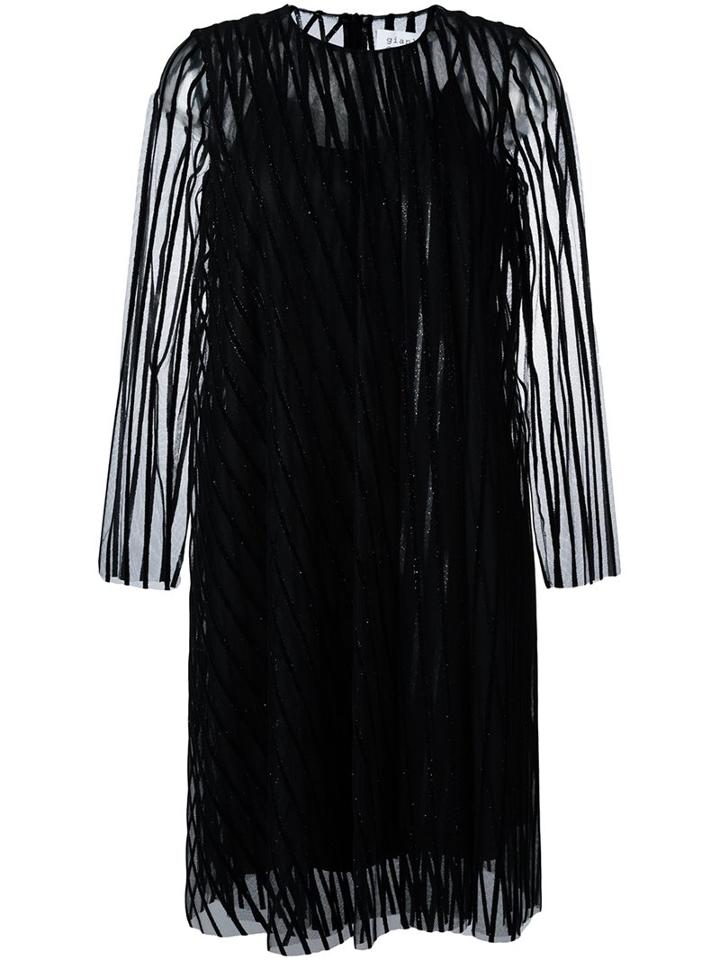 Gianluca Capannolo Glitter Jacquard Dress