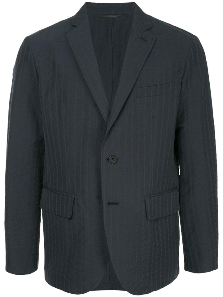 D'urban Chalk Stripe Blazer - Blue
