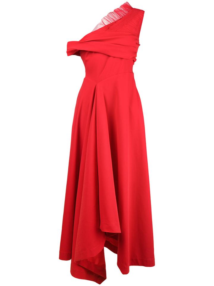 Preen By Thornton Bregazzi Carol Dress - Red