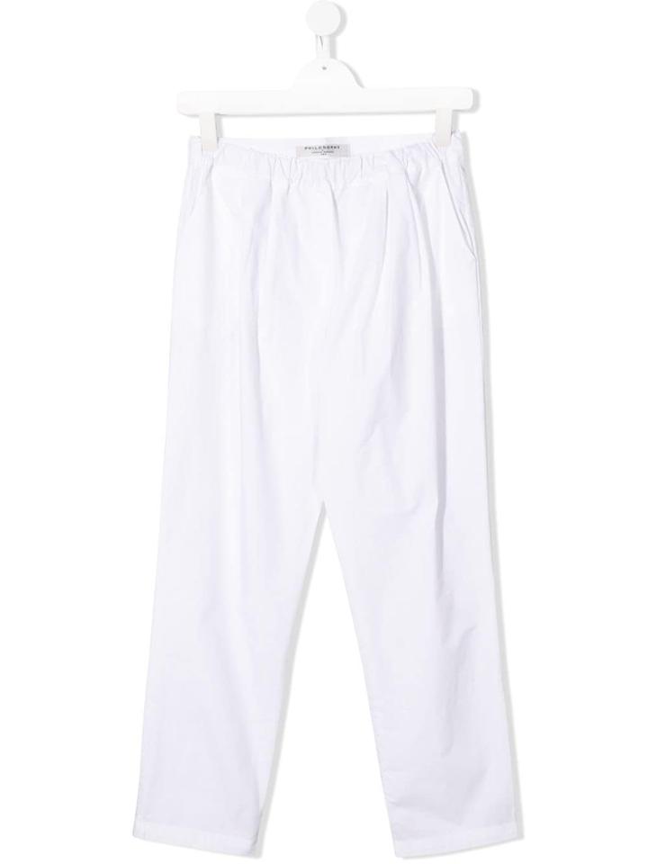 Philosophy Di Lorenzo Serafini Kids Teen Elasticated Waist Trousers -