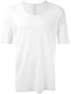 Forme D'expression 'sutured Half Sleeve' T-shirt, Men's, Size: Large, White, Linen/flax