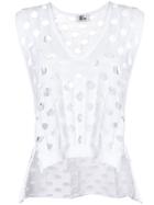 Lost & Found Ria Dunn Net Tank - White