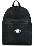 Kenzo 'eyes' Backpack - Blue