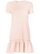Jonathan Simkhai Looped T-shirt Dress - Yellow & Orange