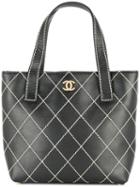 Chanel Pre-owned Wild Stitch Hand Bag - Black