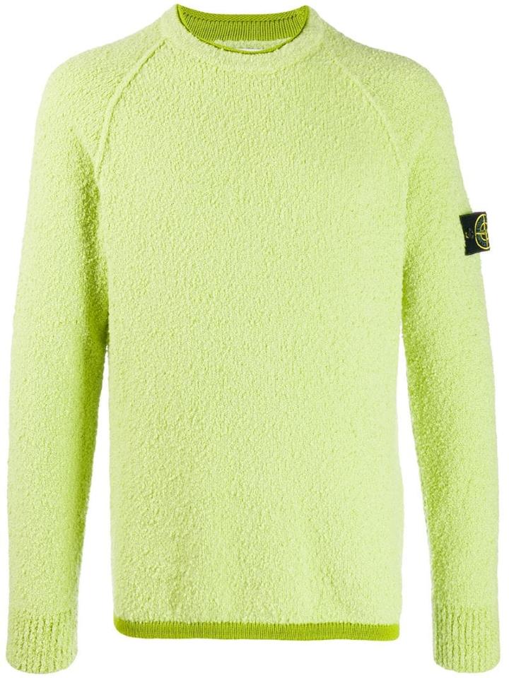 Stone Island Logo Sweatshirt - Green