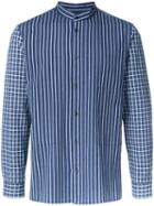 Factotum Striped Shirt, Men's, Size: 46, Blue, Cotton