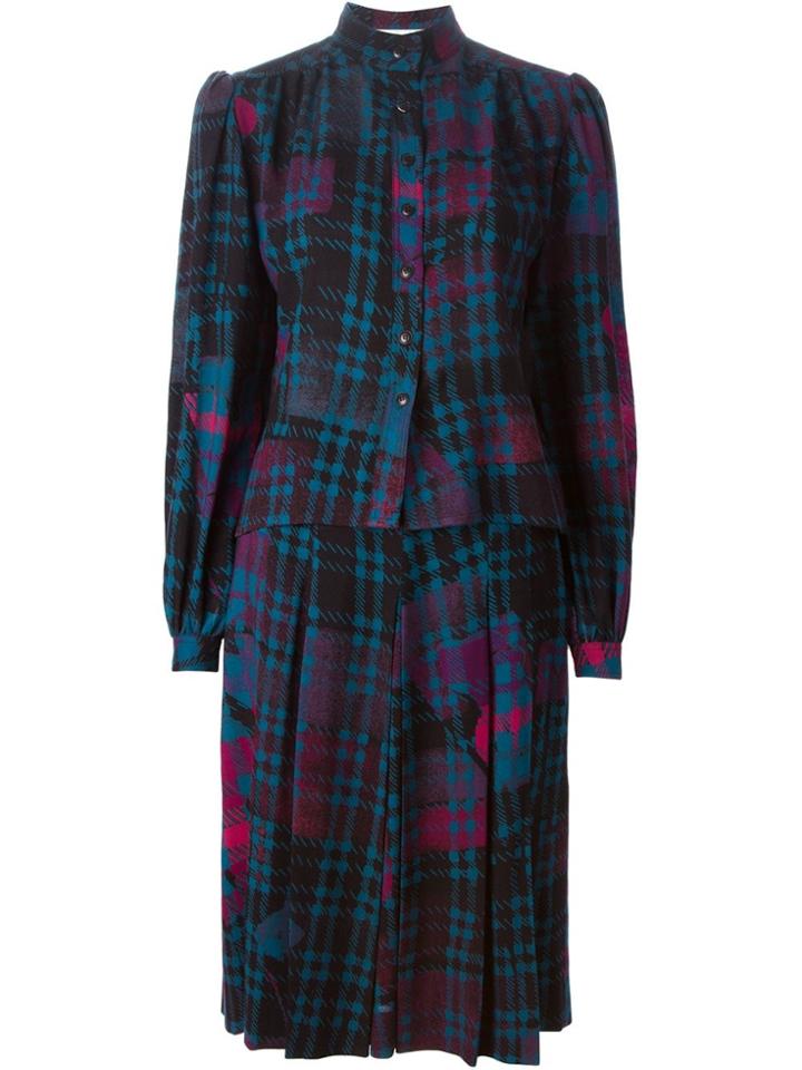 Jean Louis Scherrer Vintage Two Piece Suit - Black
