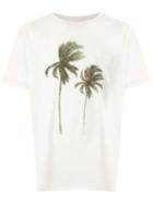Osklen Palm Tree Print T-shirt - White