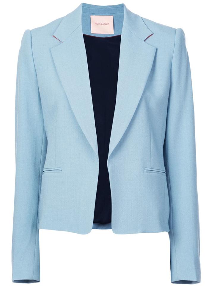 Roksanda Boxy Fit Blazer - Blue
