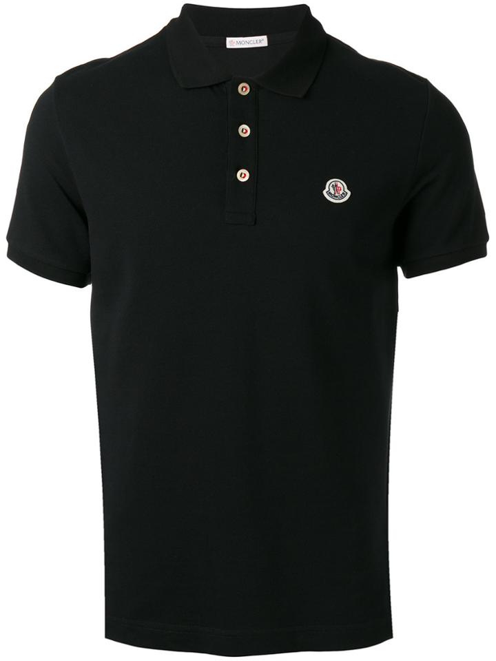 Moncler Classic Polo Shirt - Black