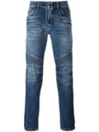 Balmain Biker Jeans, Men's, Size: 30, Blue, Cotton