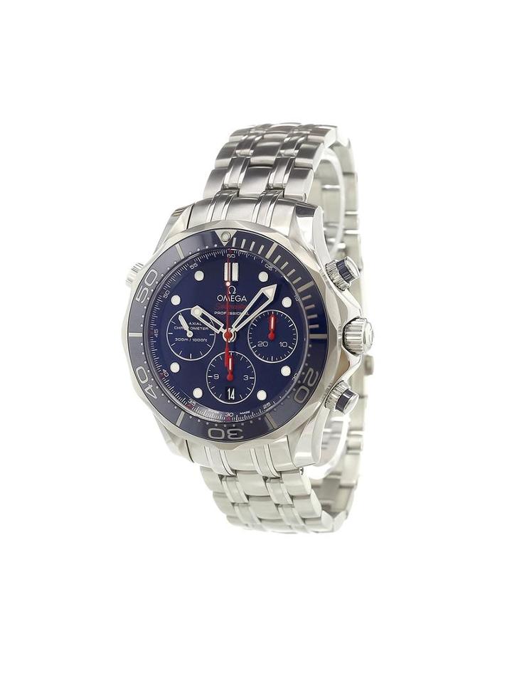 Omega 'seamaster Chrono' Analog Watch, Men's, Stainless Steel