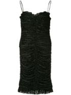 Rebecca Vallance Laurent Ruched Dress - Black