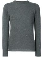 Dondup Holes Detail Sweatshirt - Grey