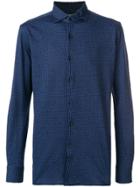 Xacus Patterned Shirt - Blue