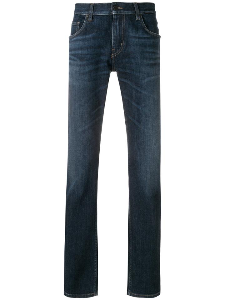 Prada Washed Slim Jeans - Blue
