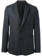 Ami Alexandre Mattiussi Half Lined Blazer, Men's, Size: 52, Grey, Acetate/polyester/wool