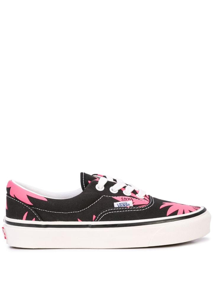 Vans Palm Tree Print Sneakers - Black