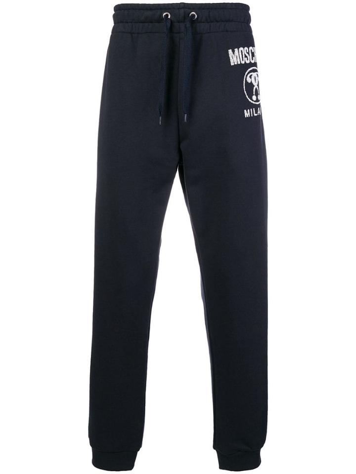 Moschino Loose Track Trousers - Blue