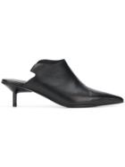 Marques'almeida Kitten Heel Mules - Black