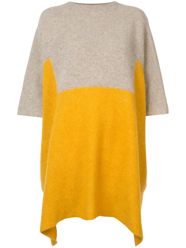 The Elder Statesman - Guatemala Nueva Dress - Women - Cashmere - One Size, White, Cashmere