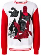 Versace Abstract Print Jumper - Multicolour