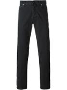 Kiton Straight Leg Jeans, Men's, Size: 32, Grey, Cotton/spandex/elastane