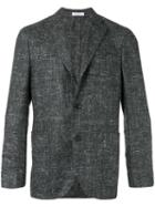 Boglioli - Woven Blazer - Men - Silk/linen/flax/cupro - 56, Grey, Silk/linen/flax/cupro