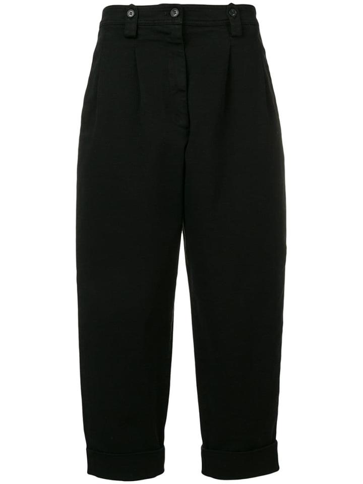 No21 Relaxed Fit Trousers - Black