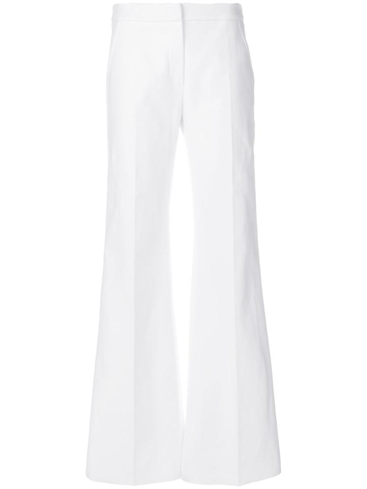 Max Mara Flared Trousers - White