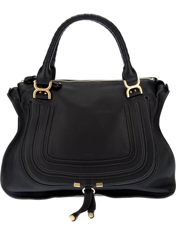 Chloé Large 'marcie' Tote - Black