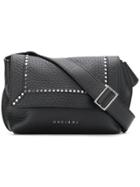 Orciani Flap Fastening Belt Bag - Black