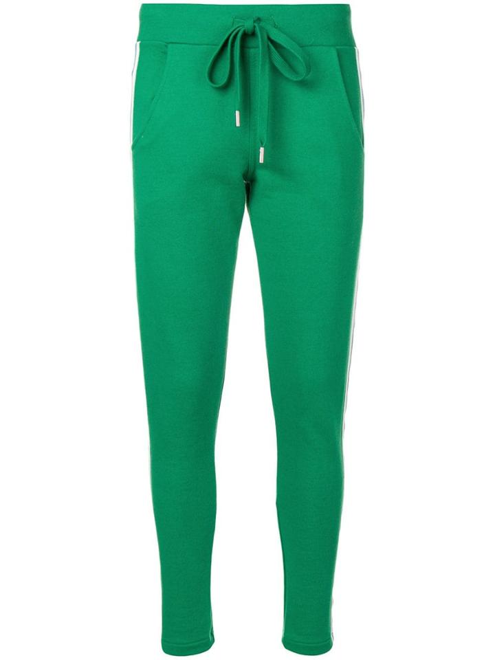 Roqa Slim-fit Drawstring Trousers - Green