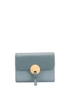 Chloé Compact Indy Wallet - Blue