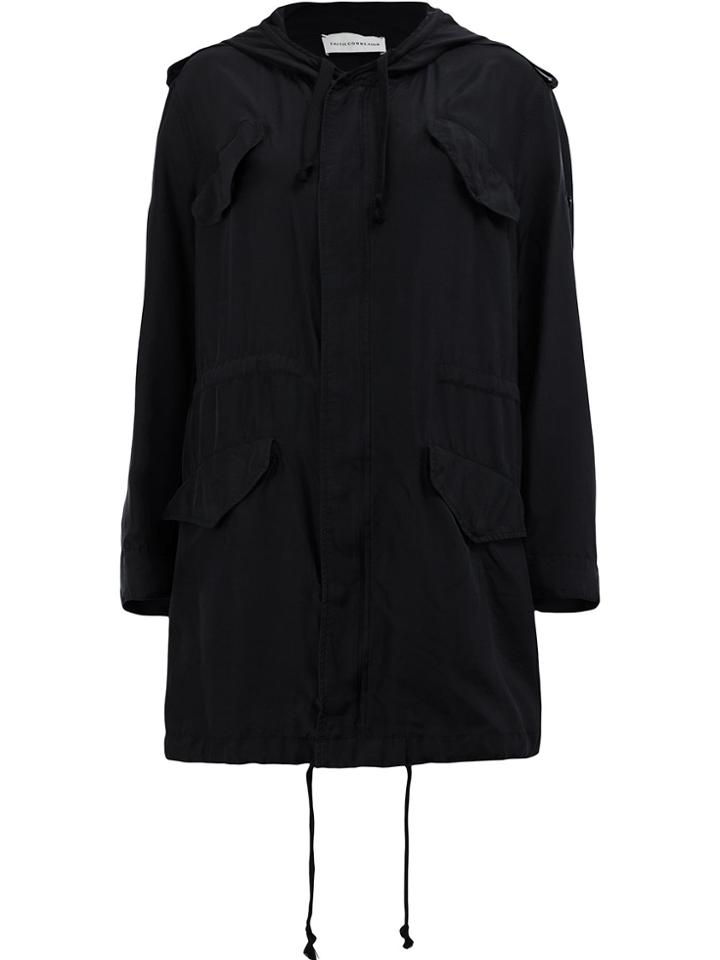 Faith Connexion Hooded Parka - Black