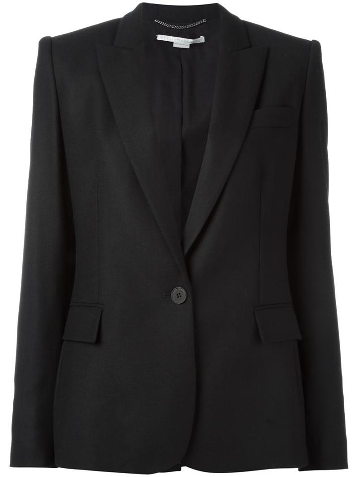 Stella Mccartney Iris Blazer, Women's, Size: 46, Black, Cotton/viscose/wool
