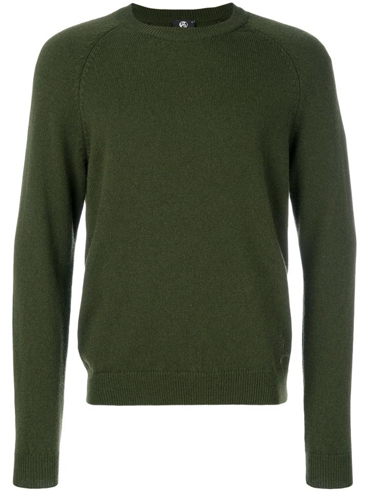 Ps By Paul Smith Crew Neck Jumper - Green