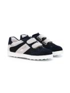 Tod S Kids Velcro Fastening Sneakers, Boy's, Size: 21, Blue