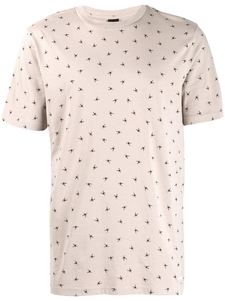 Boss Hugo Boss Lobster Pattern T-shirt - Neutrals